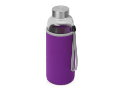 Бутылка для воды Pure c чехлом, 420 мл, фиолетовый