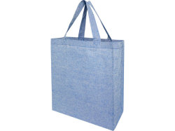 Pheebs, эко-сумка из переработанного хлопка, плотность 150 г/м2, синий