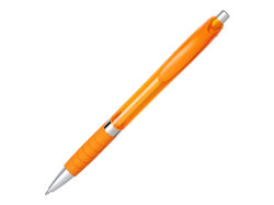Шариковая ручка с резиновой накладкой Turbo, оранжевый
