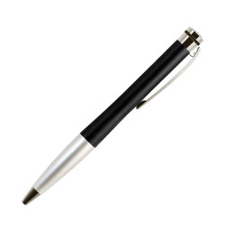 Шариковая ручка Megapolis, черная/серебро
