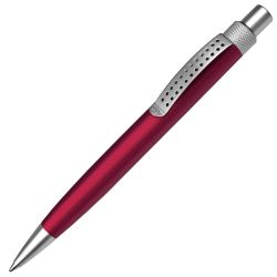 Ручка шариковая SUMO (красный, серебристый)
