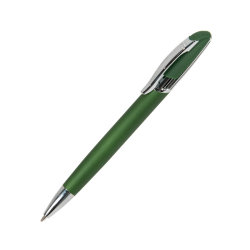 Ручка шариковая FORCE (зеленый, серебристый)