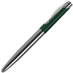 Ручка шариковая CARDINAL (зеленый, серебристый)