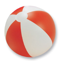 Мяч надувной пляжный (красный)