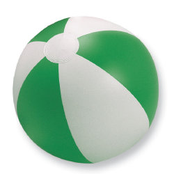 Мяч надувной пляжный (зеленый-зеленый)