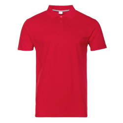 Рубашка поло унисекс STAN хлопок 185, 04U, красный