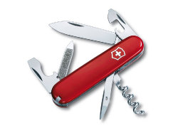 Нож перочинный VICTORINOX Sportsman, 84 мм, 12 функций, красный