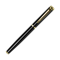Ручка-роллер Sonata черная/позолота