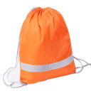 Рюкзак мешок RAY со светоотражающей полосой (оранжевый)