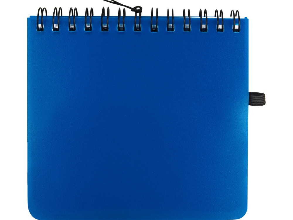 Блокнот А6 Журналист с ручкой, светло-синий