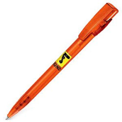 Ручка шариковая KIKI FROST (оранжевый)
