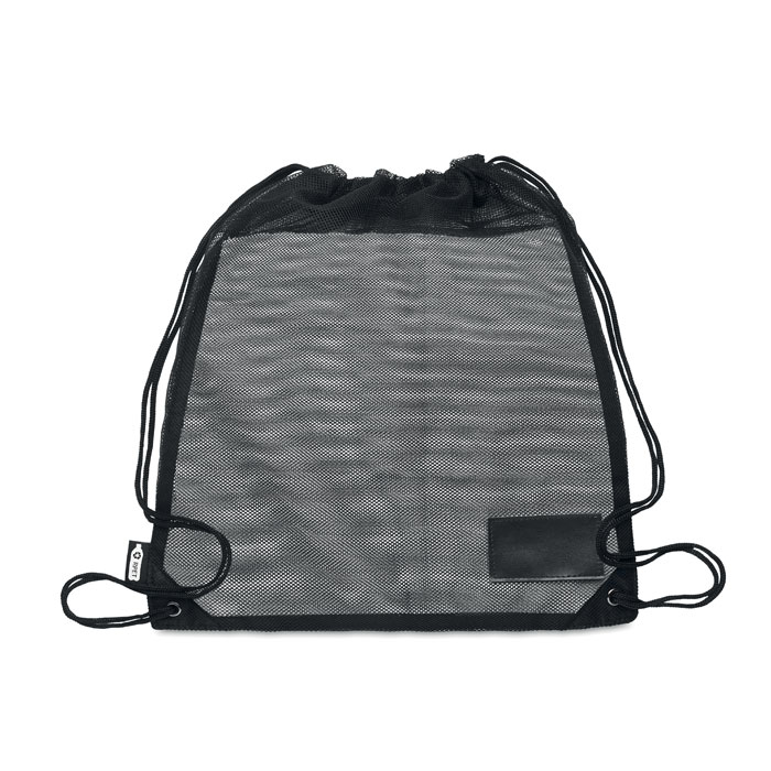Рюкзак-мешок сетчатый (черный)