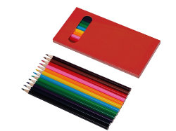 Набор из 12 цветный карандашей Hakuna Matata, красный