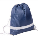 Рюкзак мешок RAY со светоотражающей полосой (тёмно-синий)