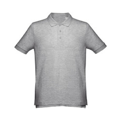 Рубашка поло мужская ADAM (светло-серый)