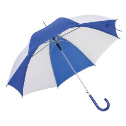 Зонтик- трость DISCO & DANCE (белый/синий)