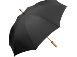 Зонт 7379  AC midsize bamboo umbrella ÖkoBrella  black wS