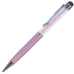 Ручка шариковая со стилусом STARTOUCH (розовый, серебристый)