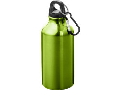 Бутылка для воды с карабином Oregon, объемом 400 мл, зеленое яблоко