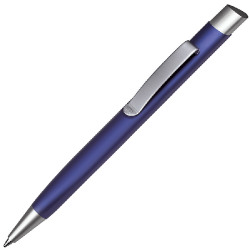 Ручка шариковая TRIANGULAR (темно-синий, серебристый)