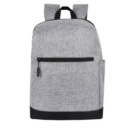 Рюкзак Boom, серый/чёрный, 43 x 30 x 13 см, 100% полиэстер 300 D (серый с черным)