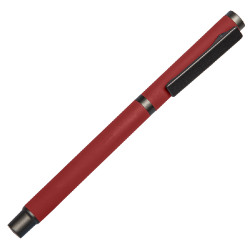 Ручка шариковая TRENDY (красный, серый)