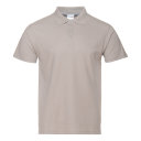 Рубашка поло мужская STAN хлопок/полиэстер 185, 04, светло-серый