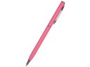 Ручка "Palermo" автоматическая, металлический корпус (коралловый/серебристый)