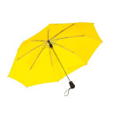 Автоматический ветроустойчивый складной зонт BORA (жёлтый)