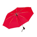 Автоматический ветроустойчивый складной зонт BORA (красный)