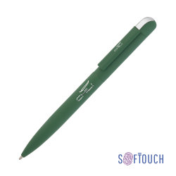 Ручка шариковая "Jupiter", покрытие soft touch, темно-зеленый