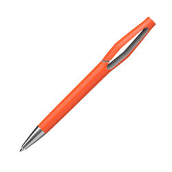 Ручка шариковая "Jack", оранжевый/серебро, оранжевый