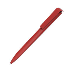 Ручка шариковая TRIAS SOFTTOUCH, красный