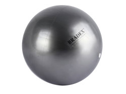 Мяч для фитнеса, йоги и пилатеса Fitball 25, серый