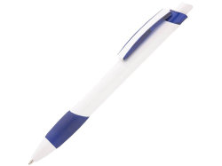 Ручка шариковая Соната, белый/синий