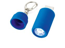 Мини-фонарь Avior с зарядкой от USB, синий