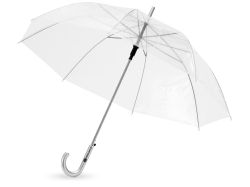 Зонт-трость Клауд полуавтоматический 23, прозрачный (Р)
