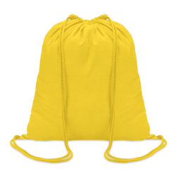 Рюкзак на шнурках 100г/см (желтый)
