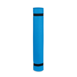 Коврик для йоги 4мм в чехле (синий)