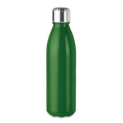 Бутылка стеклянная 500мл (зеленый-зеленый)