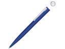 Металлическая шариковая ручка soft touch Brush gum, синий