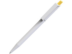 Шариковая ручка Xelo White,  белый/желтый