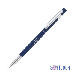 Ручка шариковая "Star", покрытие soft touch, темно-синий