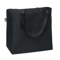 Большая сумка шоппер 600D RPET (черный)