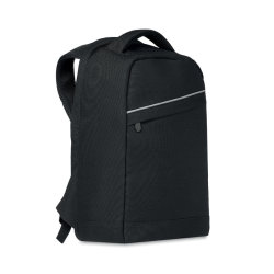 Рюкзак 600D из RPET (черный)