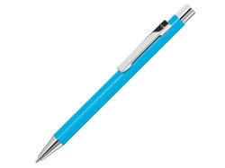 Ручка шариковая металлическая Straight SI, голубой
