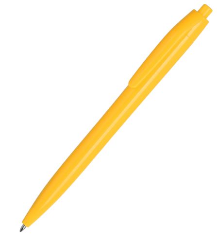 Ручка шариковая N6 (желтый)