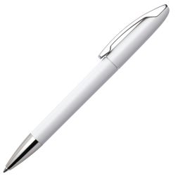 Ручка шариковая VIEW, пластик/металл (белый)