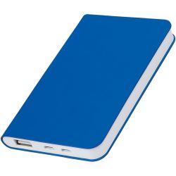 Универсальный аккумулятор "Silki" (5000mAh),синий, 7,5х12,1х1,1см, искусственная кожа,пласти (синий)