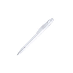 Ручка шариковая HISPAR, R-PET пластик, прозрачный (прозрачный)